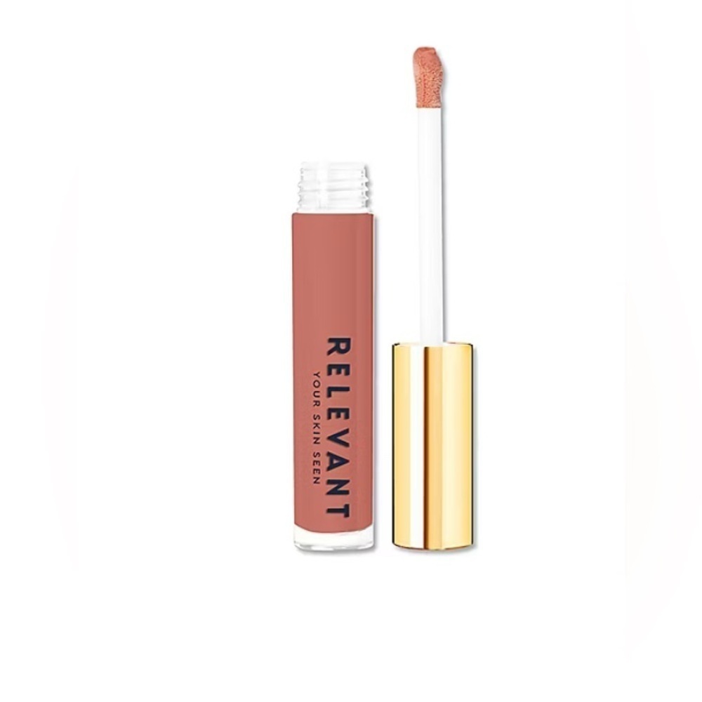 Relevant Rele Nude Transparent Rele-Kiss Moisture-Wrap Lip Gloss. New In Box